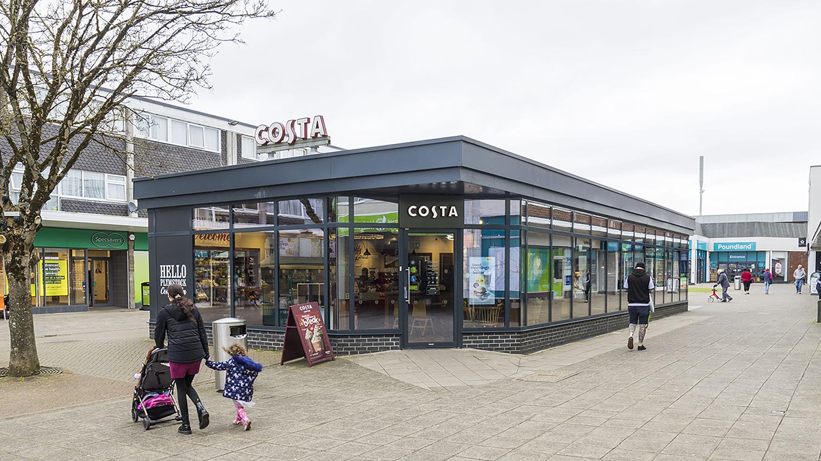 Costa Coffee<br>60 The Broadway<br>Plymstock, Plymouth<br>Devon<br>PL9 7AN